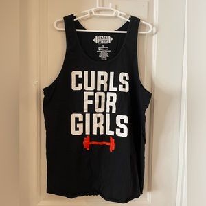 State Fitness sleeveless top, 100% cotton,  in excellent condition in size L